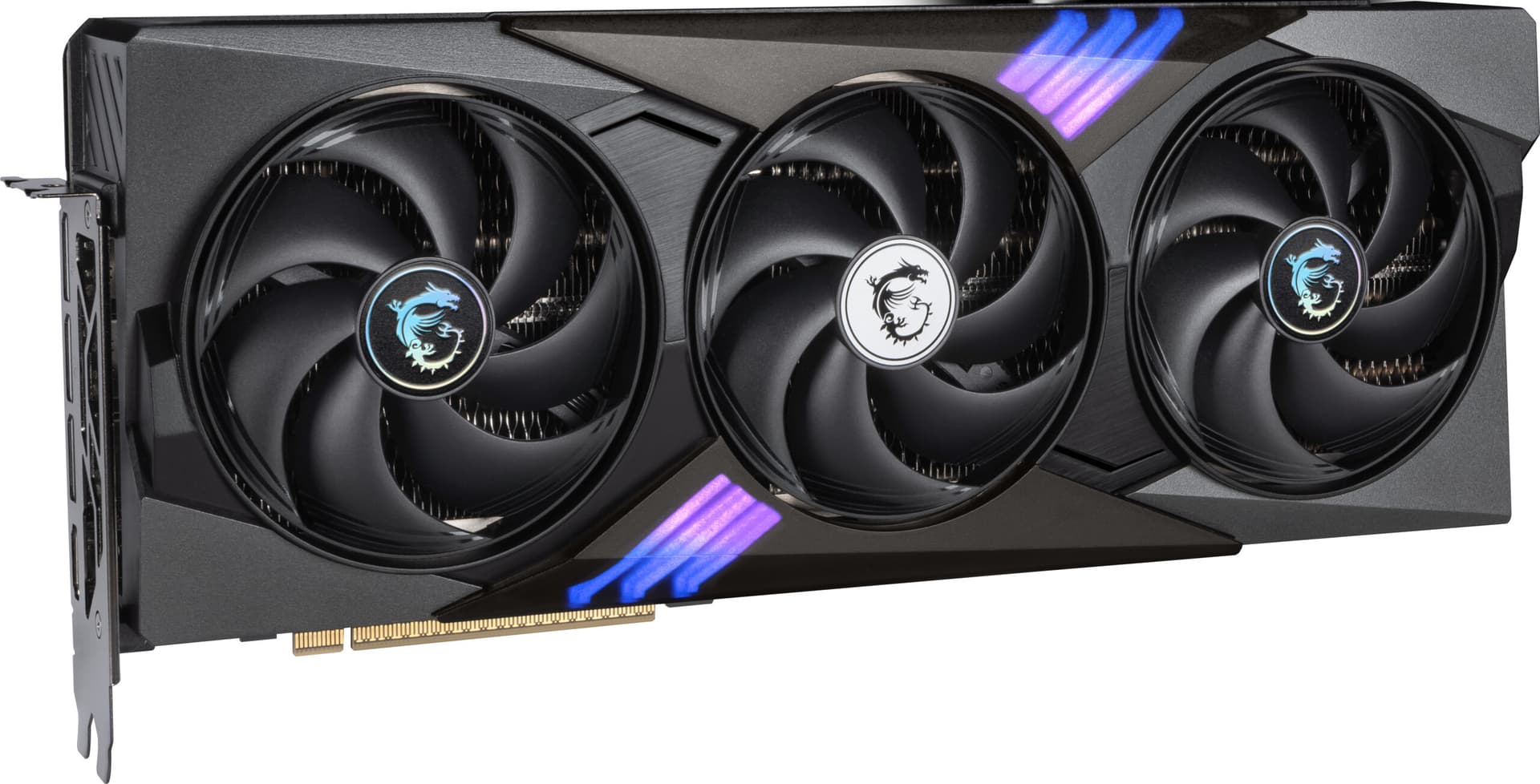 Placa video GeForce RTX 5080 16G Gaming Trio OC, 16GB GDDR7 "V531-005R" — miniatură