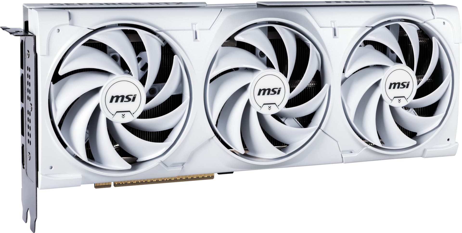 Placa video GeForce RTX 5080 Ventus 3X OC White 16GB GDDR7 PCI-Express "V531-062R" — miniatură