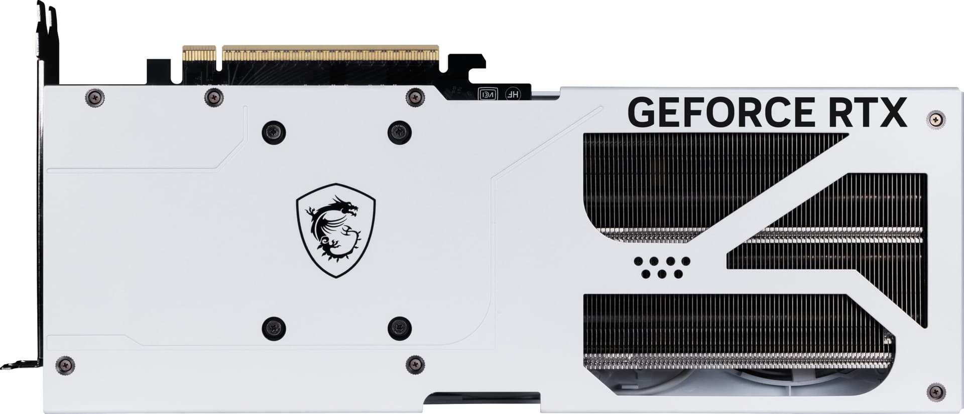 Placa video GeForce RTX 5080 Ventus 3X OC White 16GB GDDR7 PCI-Express "V531-062R" — miniatură