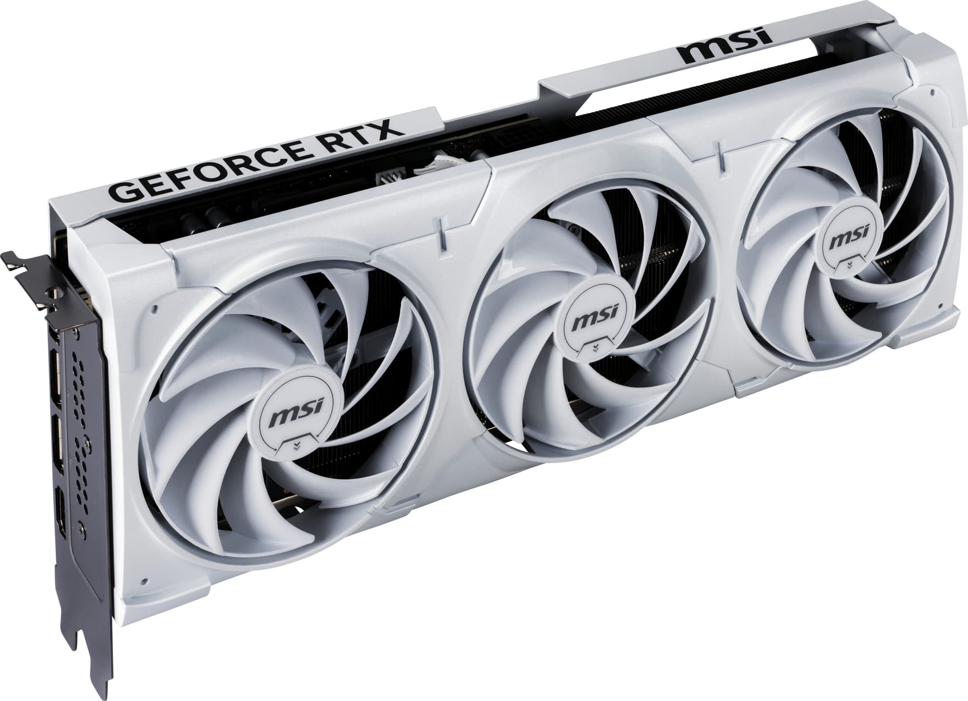 Placa video GeForce RTX 5080 Ventus 3X OC White 16GB GDDR7 PCI-Express "V531-062R" — miniatură