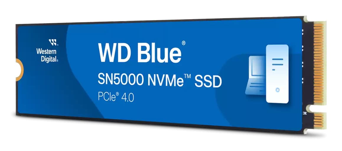 SSD PCIE G4 M.2 NVME 1TB/BLUE SN5000 WDS100T4B0E WDC "WDS100T4B0E" — miniatură
