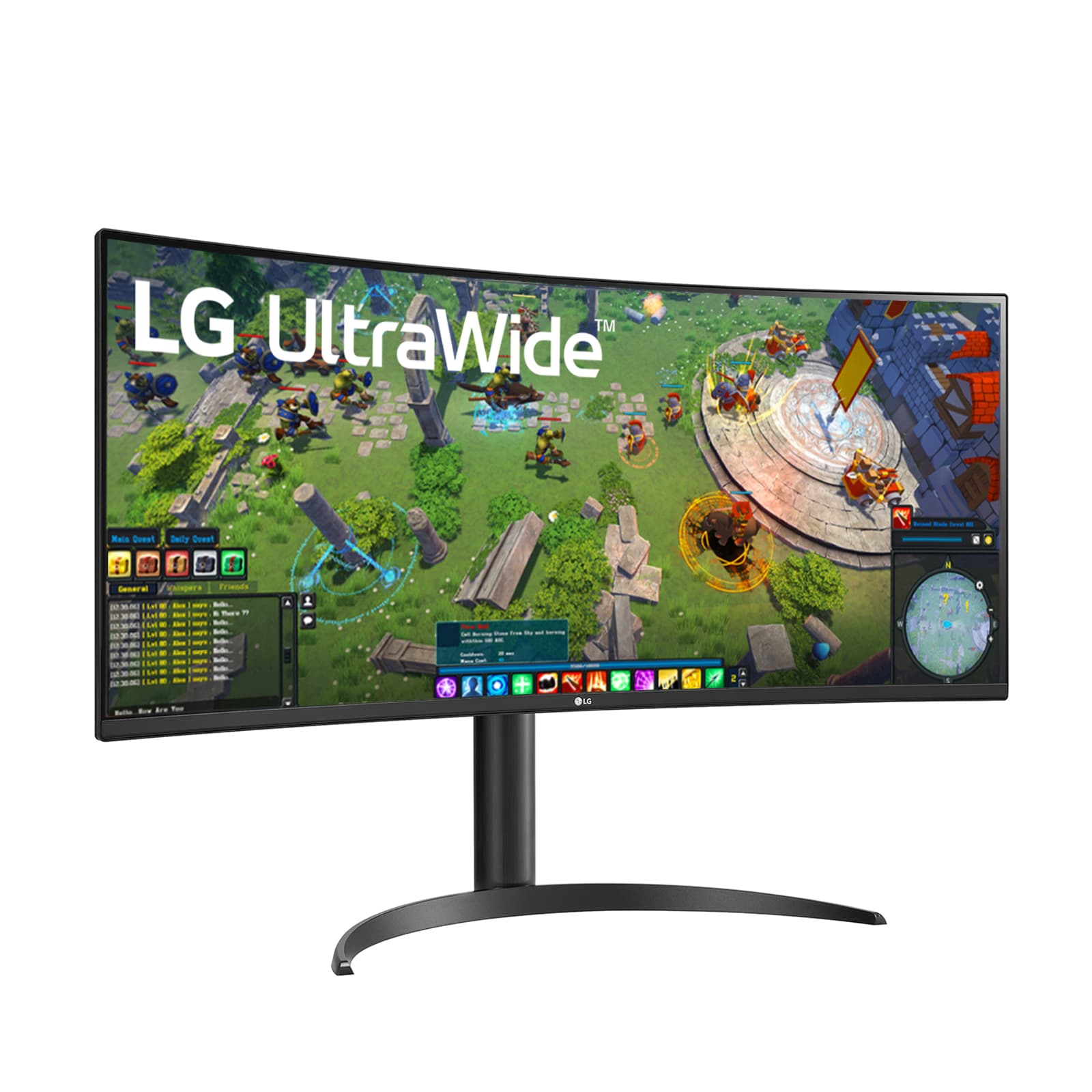 Monitor LED 34WP65CP-B 34" 100Hz 5ms HDMI DP "34WP65CP-B" — miniatură