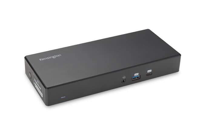 DOCKING Station KENSINGTON universal, conectare PC USB Type C, USB Type C x 1, USB-A 3.0 x 5, porturi video Display Port x 2, HDMIx2, RJ-45,Audio, negru "SD4781P", "K33603EU" — miniatură