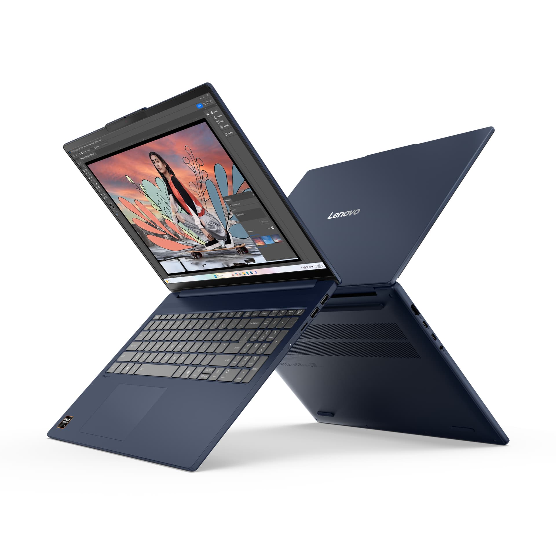 IP S5 16 2.8K R7 8845HS 32GB 1TB UMA DOS "83HW001SRM" ( — miniatură