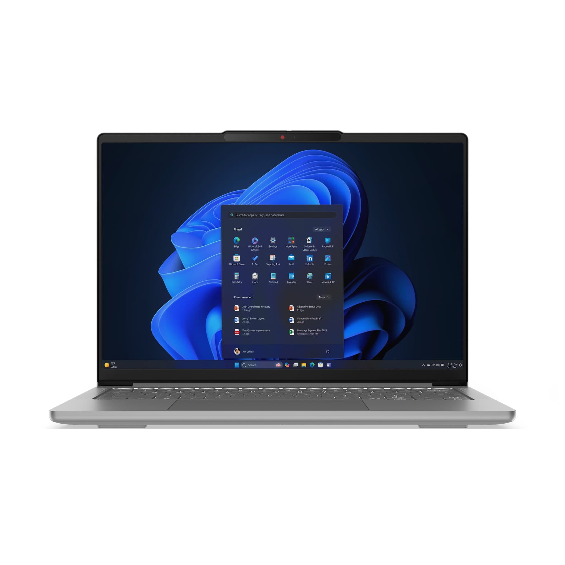 IP 5P 14 2.8K U7 255H 24GB 1TB UMA DOS "83JK000WRM" ( — miniatură