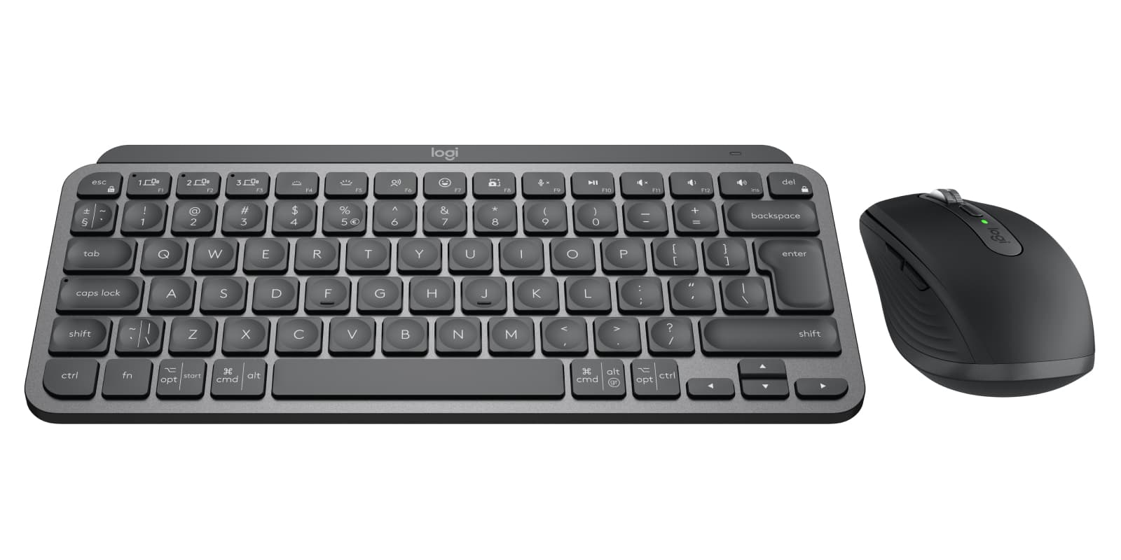 LOGITECH MX Keys Mini Bluetooth Combo - GRAPHITE -US INTL - B2B "920-011061" — miniatură