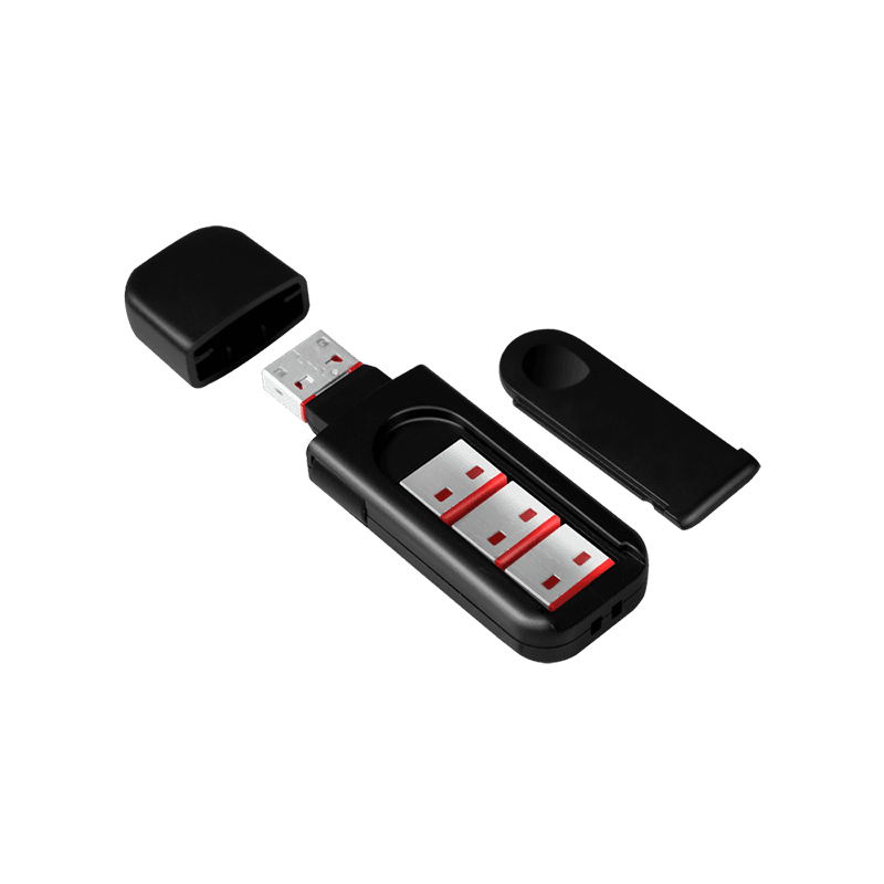 PORT Blocker LOGILINK, USB-A, 1buc. contine 1 cheie + 4 incuietori, "incuietori de USB", red, "AU0054" — miniatură