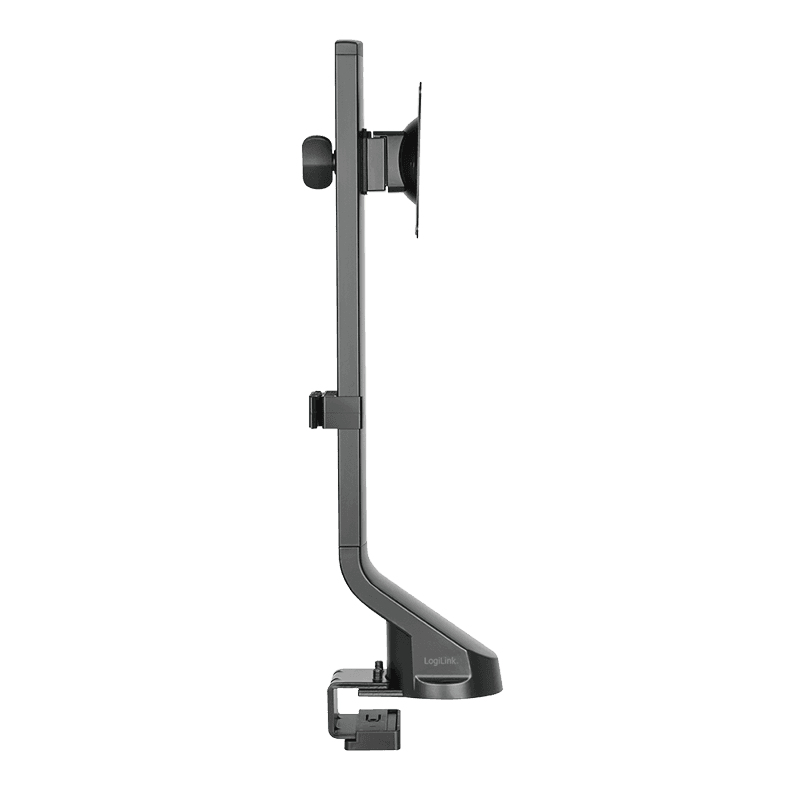 SUPORT de birou LOGILINK, pt 1 TV/monitor plat, diag. max 32 inch, rotatie, inclinare, verticala, max 8 Kg, negru, "BP0161" — miniatură