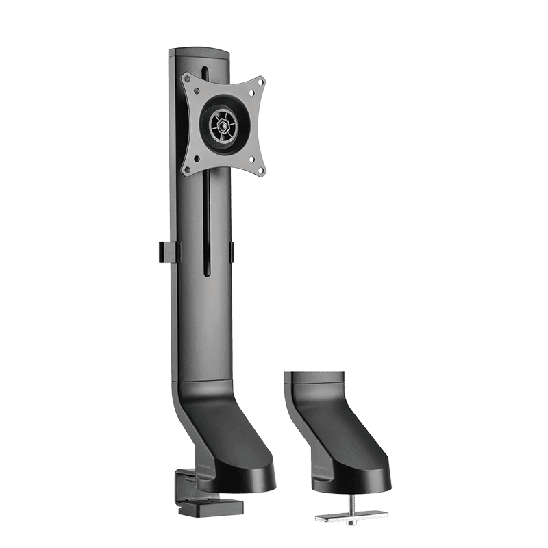 SUPORT de birou LOGILINK, pt 1 TV/monitor plat, diag. max 32 inch, rotatie, inclinare, verticala, max 8 Kg, negru, "BP0161" — miniatură