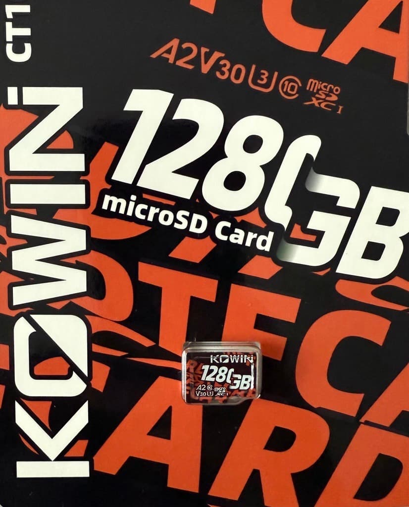 CARD MicroSD KOWIN, 128 GB, microSDXC, clasa 10, standard UHS-I U1, "KATD128GACSMJ"