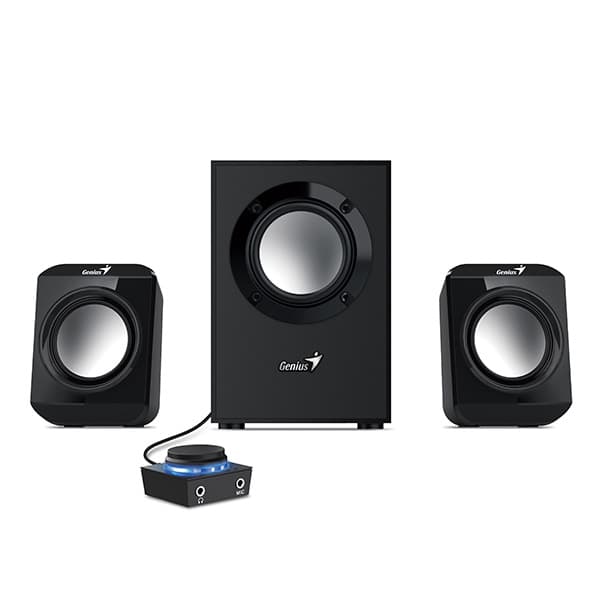 BOXE GENIUS 2.1, RMS: 10W, in-line control, black, #SW-2.1 300 II", "31730053401"