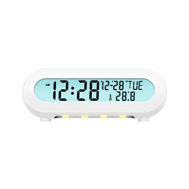 CEAS DIGITAL LOGILINK, radio, cu alarma, temperatura, umiditate, functie amanare, USB-C, alb, "SC0121W"