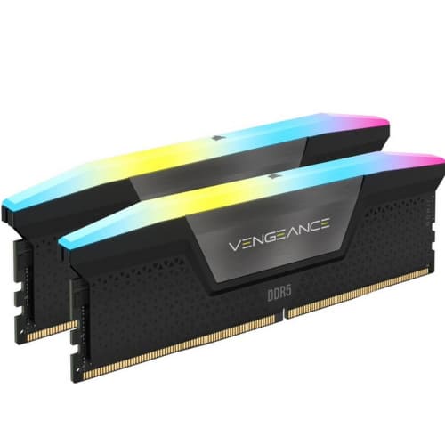 Corsair Memorie DDR5, 32GB, 1x32GB, 6000MT/s, C38, 1.35V, XMP&EXPO, Negru, Vengeance "CMK32GX5M1B6000Z38"