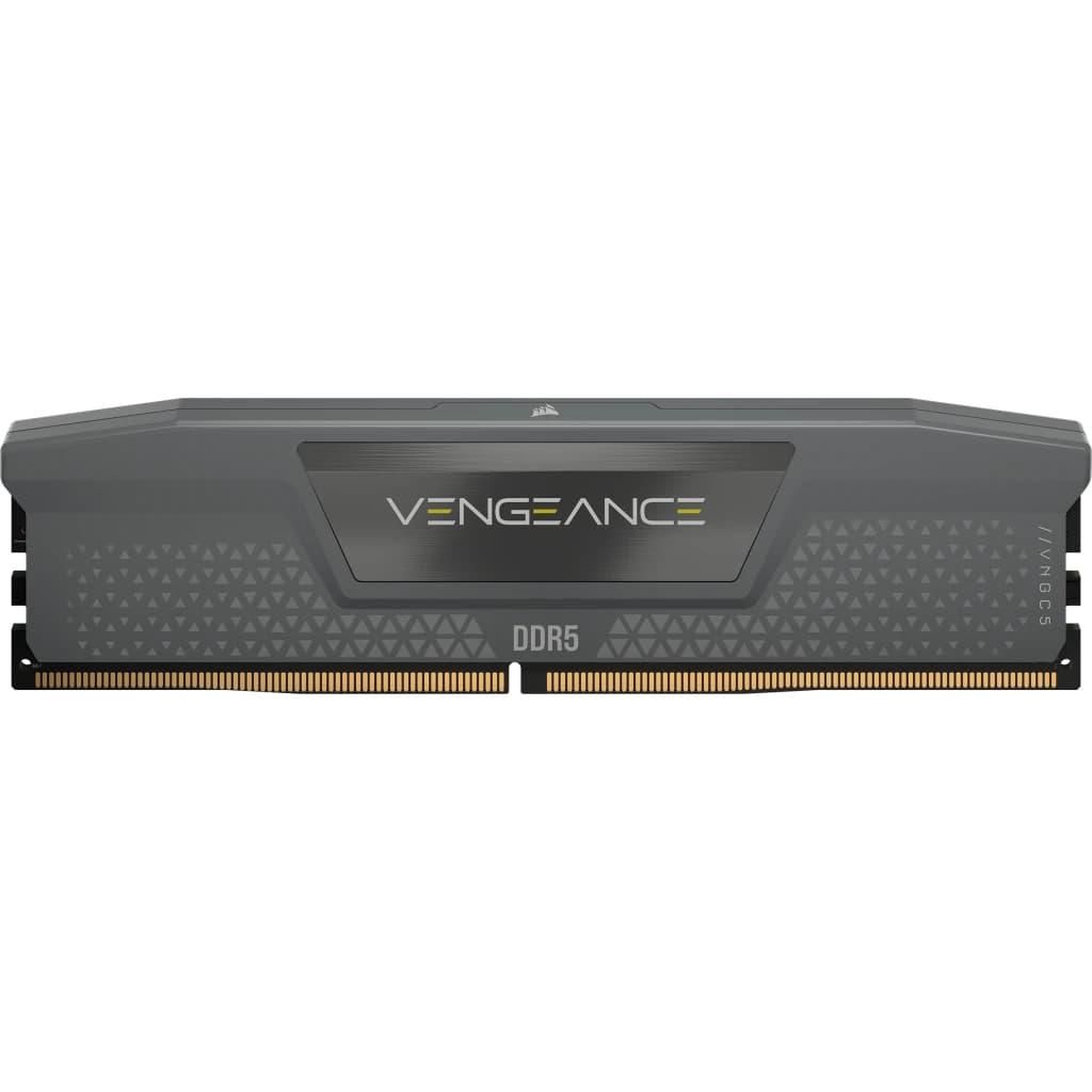 Corsair Memorie DDR5, 32GB, KIT 2x16GB, 6000 MHz, C28, 1.4V, Gri, Vengeance "CMK32GX5M2B6000Z28" — miniatură
