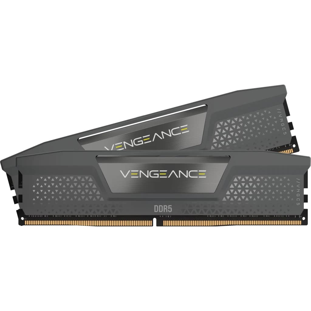 Corsair Memorie DDR5, 32GB, KIT 2x16GB, 6000 MHz, C28, 1.4V, Gri, Vengeance "CMK32GX5M2B6000Z28" — miniatură