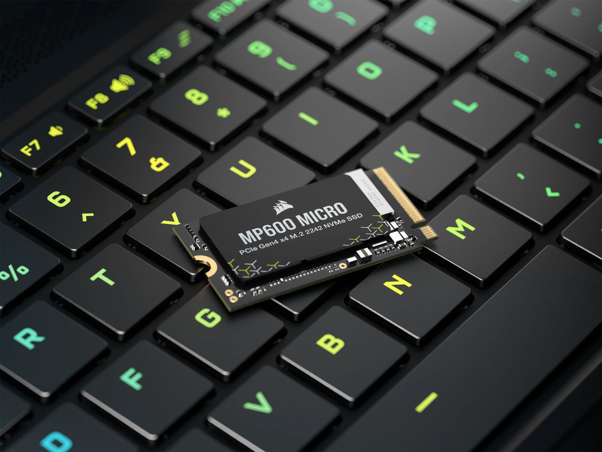 CR SSD MP600 MICRO 1TB Gen4 PCIe x4 "CSSD-F1000GBMP600MCR2" — miniatură