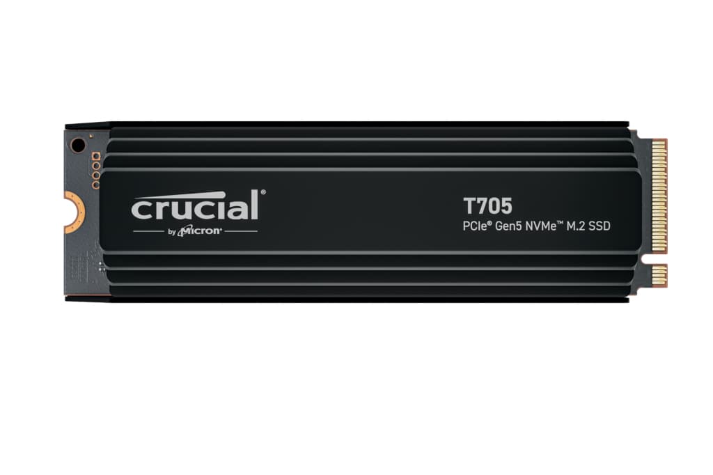 SSD PCIE G5 M.2 NVME 2TB W/HS/T705 CT2000T705SSD5 CRUCIAL "CT2000T705SSD5"