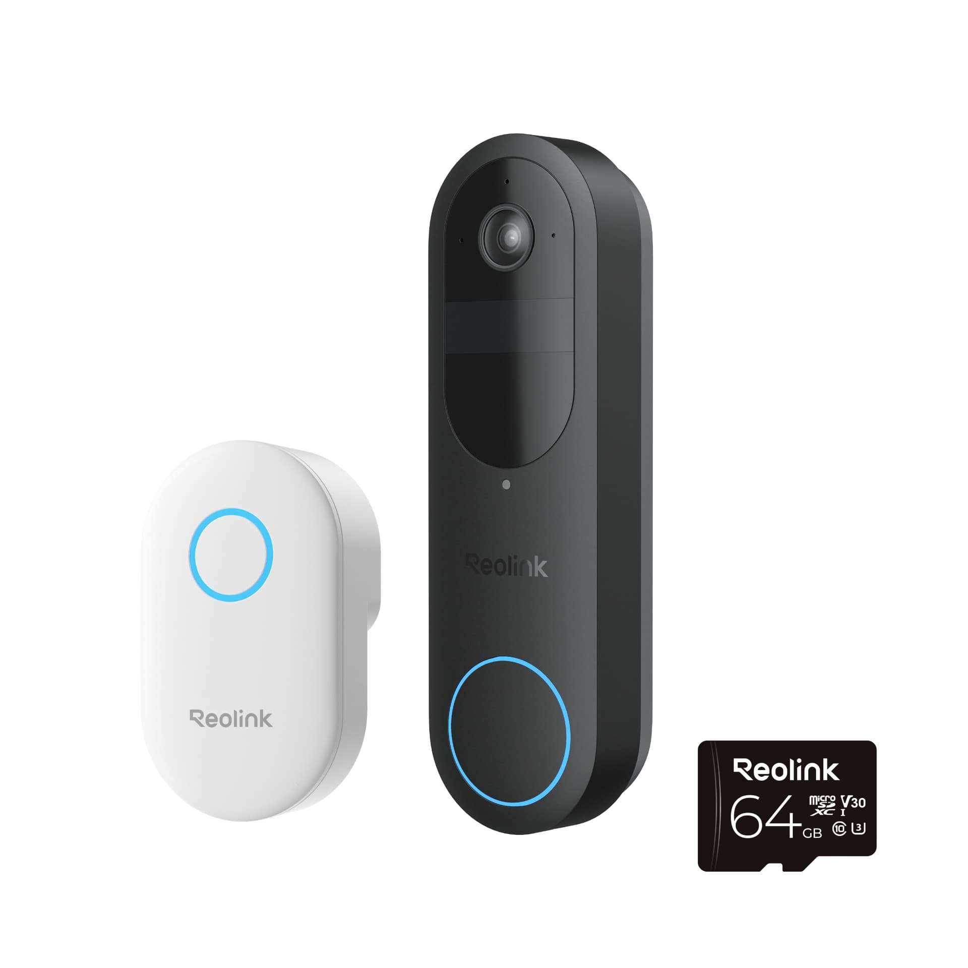 SONERIE VIDEO REOLINK D340B 64GB CARD "D340B"