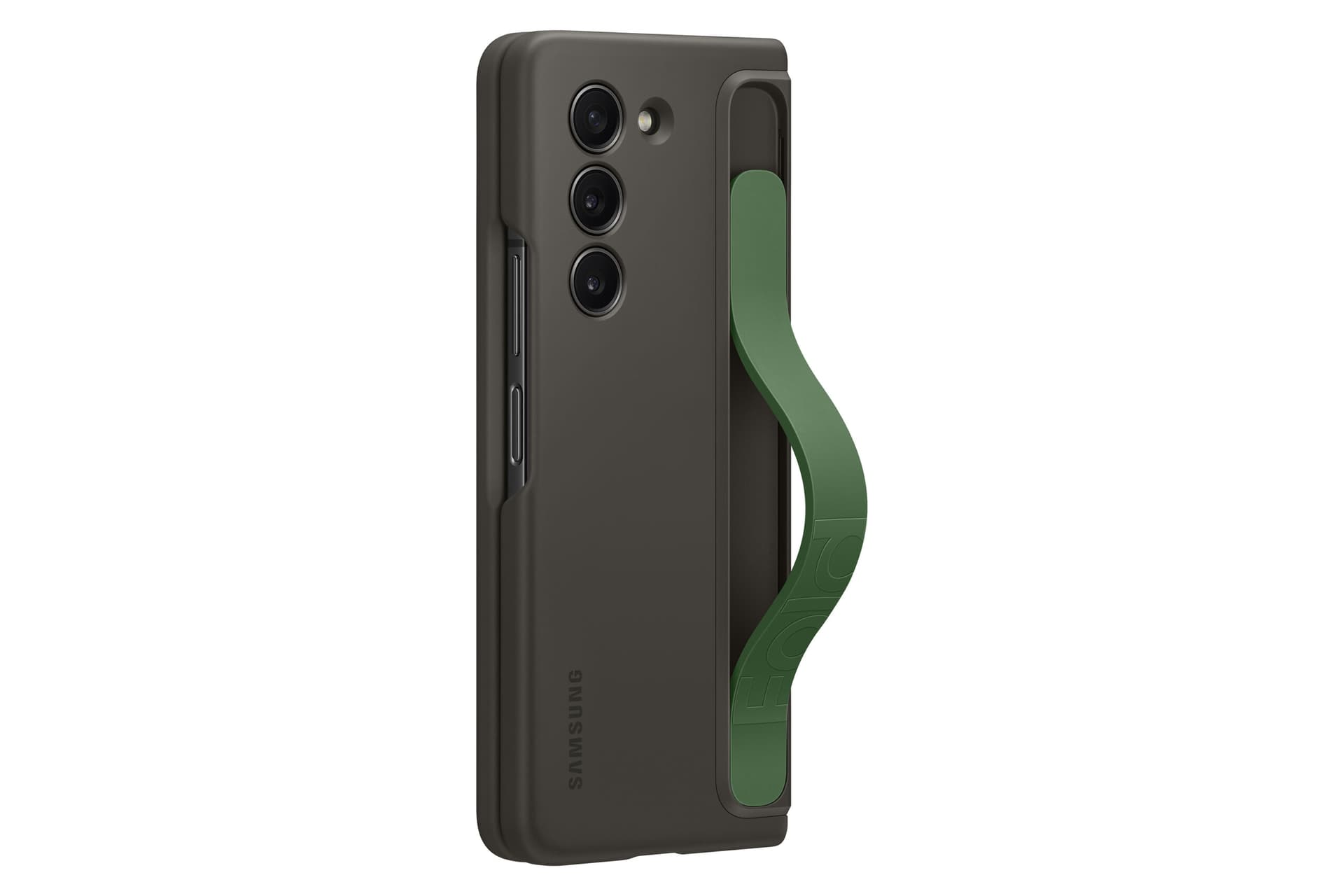 Husa Standing Case with Strap pentru Galaxy Fold5, Graphite "EF-MF946CBEGWW" — miniatură