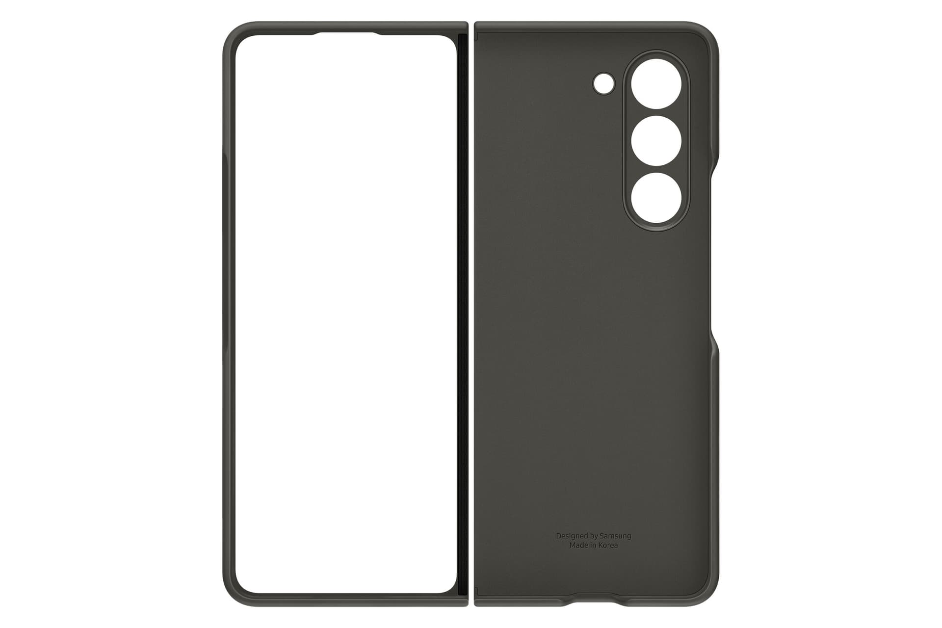 Husa Standing Case with Strap pentru Galaxy Fold5, Graphite "EF-MF946CBEGWW" — miniatură