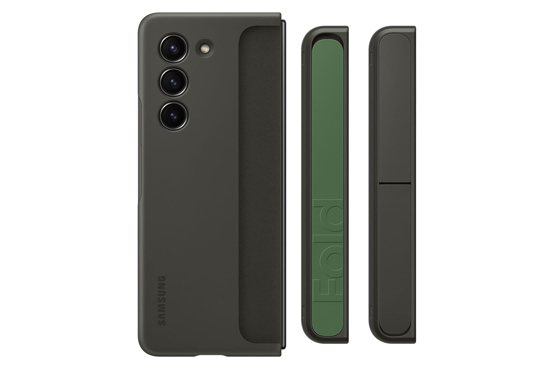 Husa Standing Case with Strap pentru Galaxy Fold5, Graphite "EF-MF946CBEGWW"