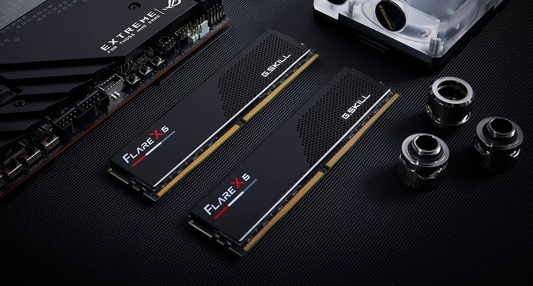 Memorie G.SKILL FLARE X5 AMD DDR5 2X16GB 6000MHZ CL30-36 EXPO "F5-6000J3036F16GX2-FX5" — miniatură
