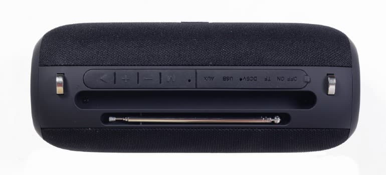 BOXE GEMBIRD portabile bluetooth, RMS: 10W (5W x 2), baterie 1200mAh, microSD, USB, FM-radio, antena, BT v5.1, 230x95x95mm, 521 grame, black, "SPK-BT-17" — miniatură