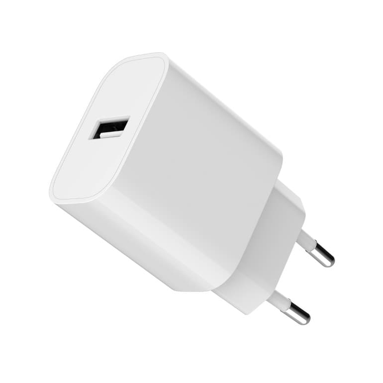 ALIMENTATOR retea 220V GEMBIRD, universal, 1 x USB-A 2.4A, max. 12W, protectie: scurtcircuit, supraincarcare, alb, "TA-UC-1A12-01" — miniatură