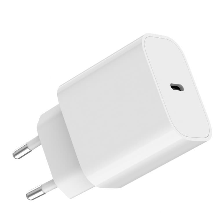 ALIMENTATOR retea 220V GEMBIRD, universal, 1 x USB-C 3A, max. 20W, protectie: scurtcircuit, supraincarcare, supratensiune, supraincalzire, alb, "TA-UC-PD20-01-W" — miniatură