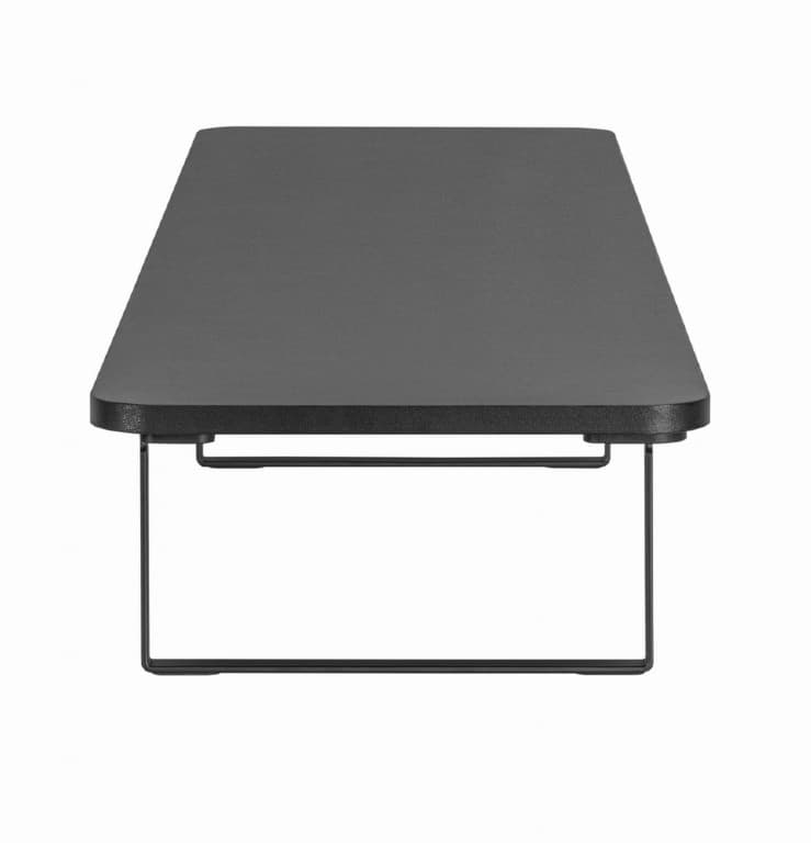 MASA Gembird, pt 2 TV/monitor, max 20 Kg, dimensiune, 1000x260x122mm, rectangular, black, "MS-TABLE2-01" — miniatură