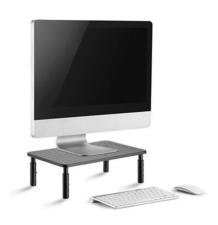 MASA Gembird, pt TV/monitor/notebook, max 20 Kg, inaltime 100/120/140, dimensiune, 370x235x120mm, rectangular, black, "MS-TABLE-01" — miniatură