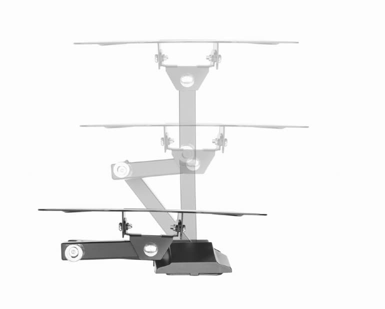SUPORT de perete GEMBIRD, pt 1 TV/monitor, diag. max 23" - 42", full-motion, max 20 kg, "WM-42ST-01" — miniatură