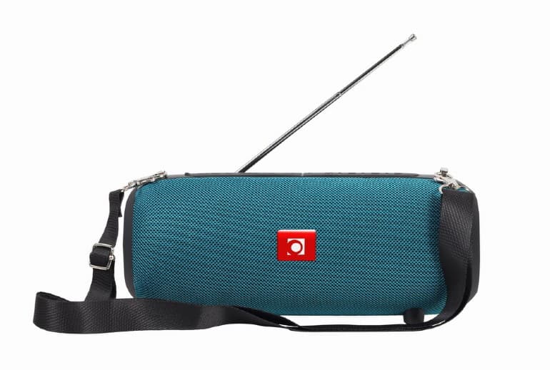 BOXE GEMBIRD portabile bluetooth, RMS: 10W (5W x 2), baterie 1200mAh, microSD, USB, FM-radio, antena, BT v5.1, 230x95x95mm, 521 grame, green, "SPK-BT-17-G"