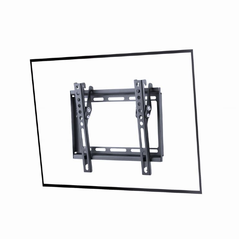 SUPORT de perete GEMBIRD, pt 1 TV/monitor, diag. max 23" - 42", inclinare, max 35 kg, "WM-42T-04" — miniatură