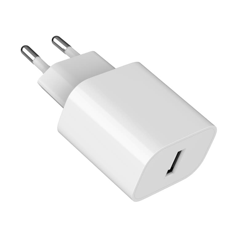 ALIMENTATOR retea 220V GEMBIRD, universal, 1 x USB-A 2.4A, max. 12W, protectie: scurtcircuit, supraincarcare, alb, "TA-UC-1A12-01" — miniatură