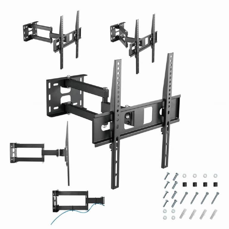 SUPORT de perete GEMBIRD, pt 1 TV/monitor, diag. max 32" - 55", full-motion, max 35 kg, "WM-55ST-03" — miniatură