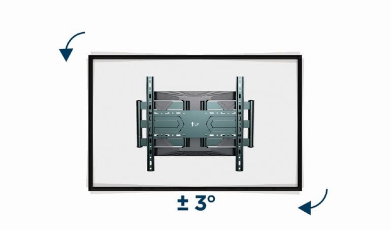 SUPORT de perete GEMBIRD, pt 1 TV/monitor, diag. max 40" - 80", full-motion, max 50 kg, "WM-80ST-01" — miniatură