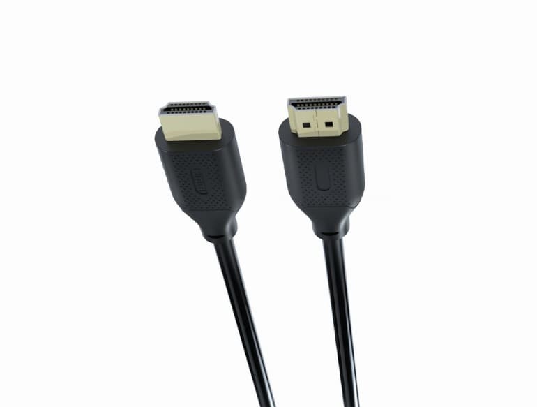 CABLU video GEMBIRD, HDMI (T) la HDMI (T), 2m, HDMI 2.1, conectori auriti, rezolutie maxima 8K (7680 x 4320) la 60 Hz, cupru, 8mm diam, negru, "CC-HDMI8K-2M"