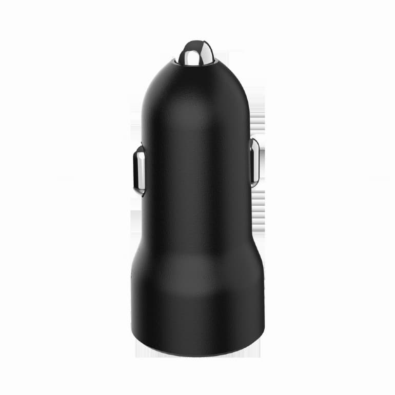 ALIMENTATOR auto GEMBIRD, 2 x USB-A la 5V/2.4A, 12W, pt. bricheta auto, black, "TA-UC-2A15-CAR-01" — miniatură