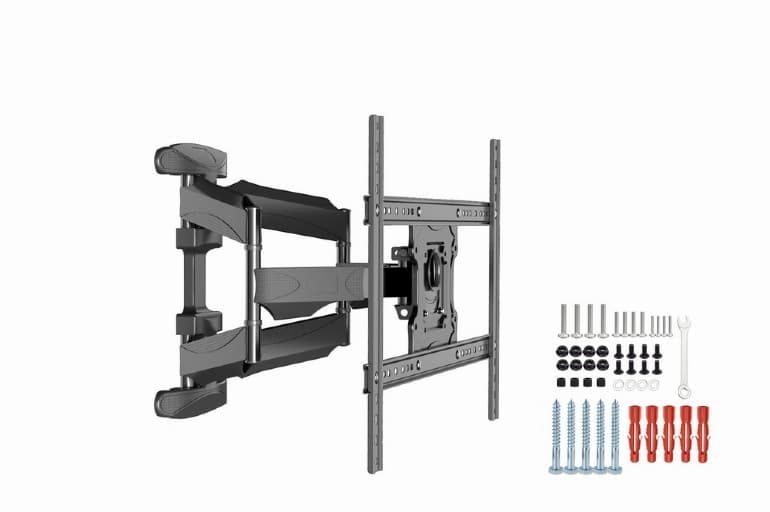 SUPORT de perete GEMBIRD, pt 1 TV/monitor, diag. max 32" - 75", full-motion, max 45 kg, "WM-75ST-01" — miniatură