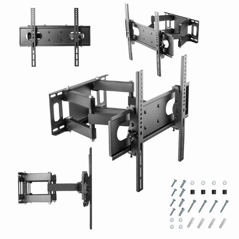SUPORT de perete GEMBIRD, pt 1 TV/monitor, diag. max 32" - 55", full-motion, max 35 kg, "WM-55ST-04" — miniatură