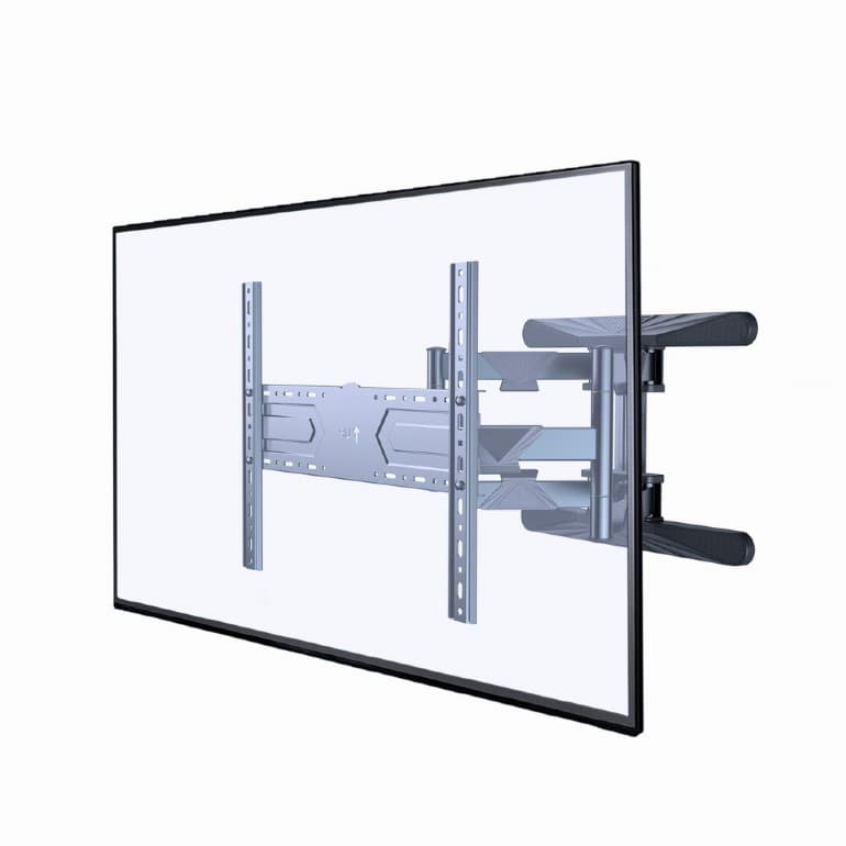 SUPORT de perete GEMBIRD, pt 1 TV/monitor, diag. max 40" - 80", full-motion, max 50 kg, "WM-80ST-01" — miniatură
