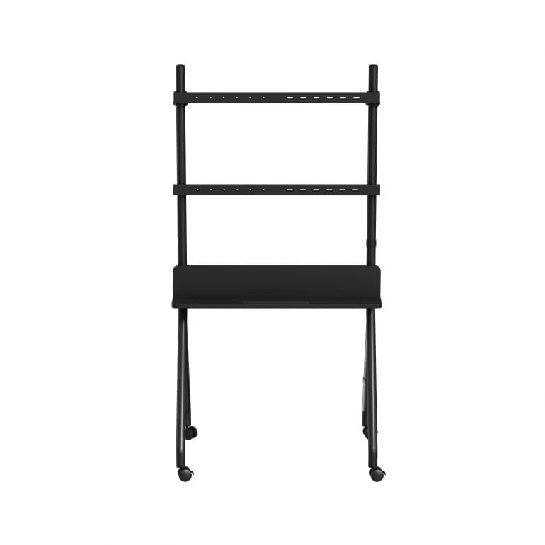 SUPORT de podea GEMBIRD, pt 1 TV/monitor, diag. max 55" - 86", max 40 kg, fix, 800x532x1550mm, inaltime 950-1350mm, black, "TVS-86F-02"