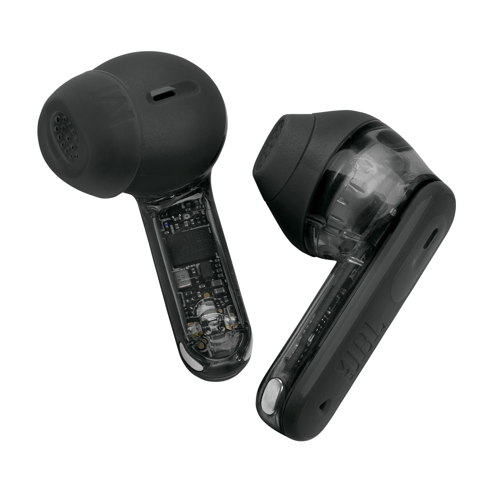 JBL Tune Flex 2 Ghost Edition TWS Bluetooth Wireless In-Ear Earphone Ghost Black EU "JBL-TFLEX2GHST-BLK" — miniatură