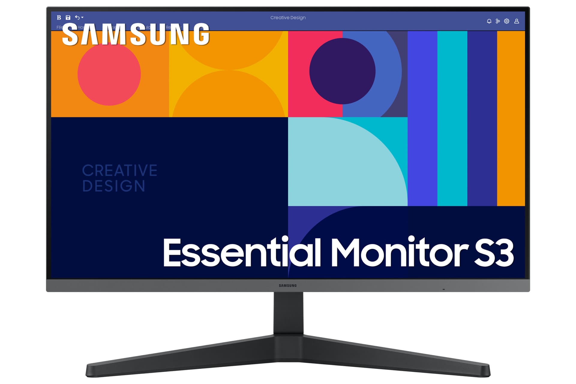 Monitor LED Samsung S33GC LED display 68.6 cm (27") 1920 x 1080 pixels Full HD Black "LS27C332GAUXEN" — miniatură