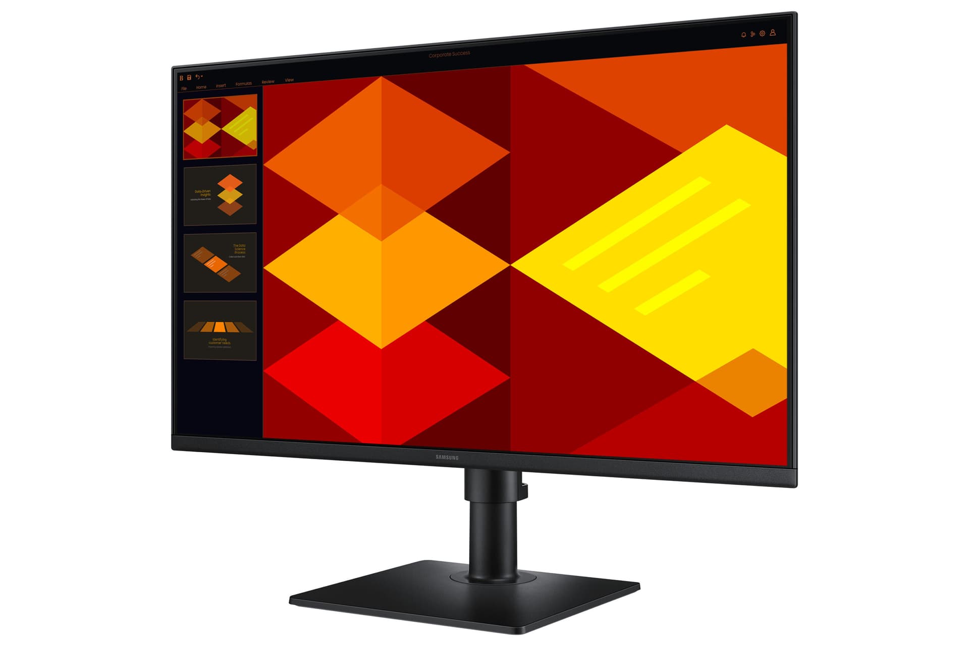Monitor LED 27" S4 S40GD FHD computer monitor 68.6 cm (27") 1920 x 1080 pixels Full HD LED Black "LS27D400GAUXEN" — miniatură