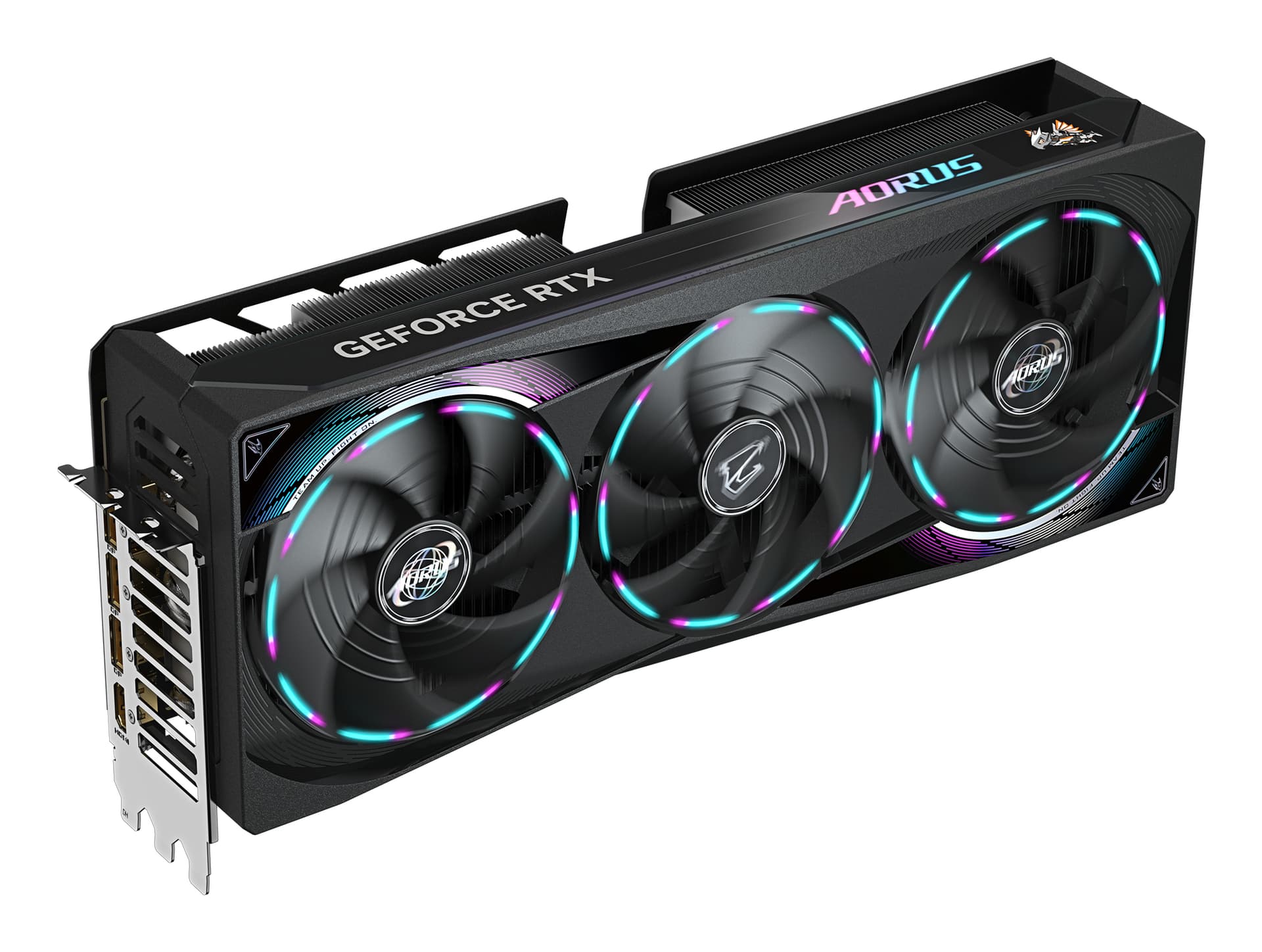 GIGABYTE AORUS GeForce RTX 5080 MASTER 16G, GDDR7, 256 bit, Negru "N5080AORUS M-16GD" 1 — miniatură