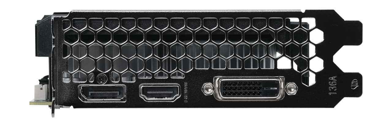 Placa video NVIDIA GeForce RTX 3050 StormX 6GB GDDR6 96 biti DVI HDMI DP PCIe4.0 "NE63050018JE-1070F" — miniatură