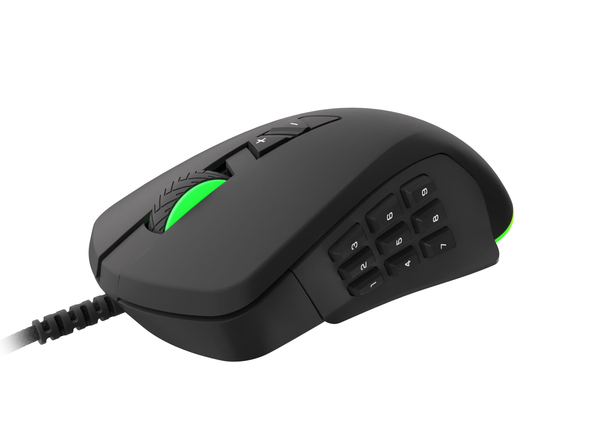 Mouse Genesis Xenon 770 10200 DPI negru "NMG-1473" — miniatură