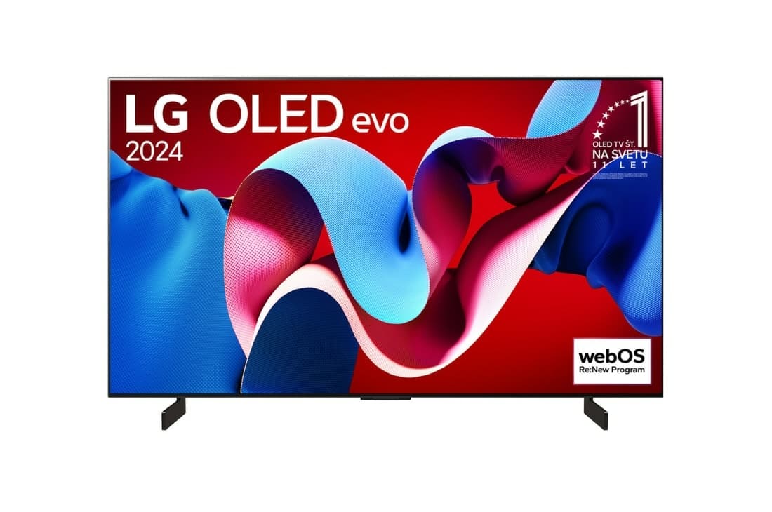 Televizor Smart OLED TV 4K 42 LG 42C41LA Gri "OLED42C41LA.AEU"